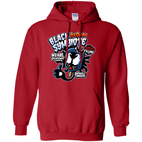 Sweatshirts Red / S Black Symbiote Ice Cream Pullover Hoodie
