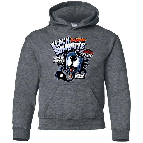 Sweatshirts Dark Heather / YS Black Symbiote Ice Cream Youth Hoodie