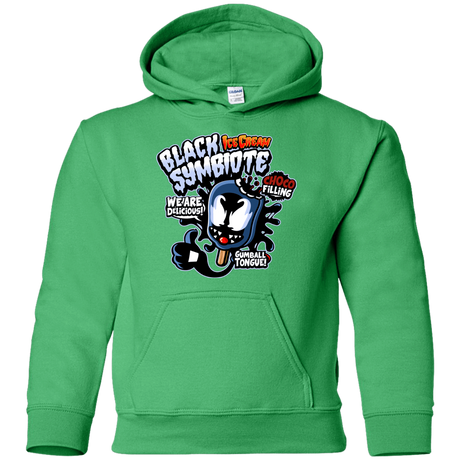 Sweatshirts Irish Green / YS Black Symbiote Ice Cream Youth Hoodie