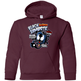 Sweatshirts Maroon / YS Black Symbiote Ice Cream Youth Hoodie