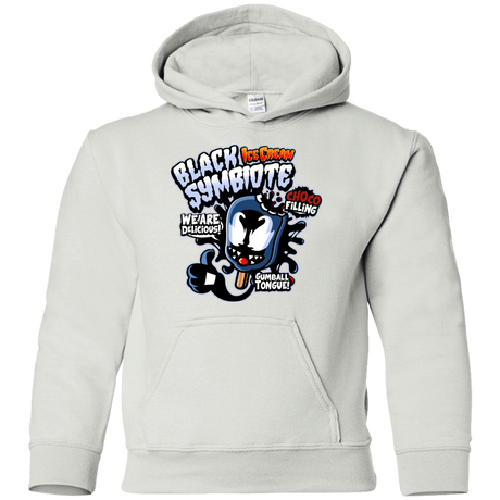 Sweatshirts White / YS Black Symbiote Ice Cream Youth Hoodie