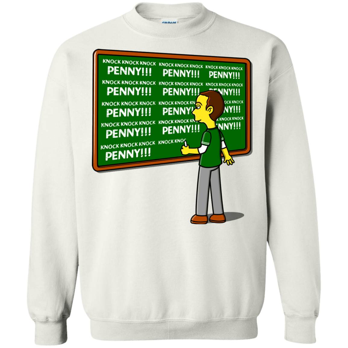 Sweatshirts White / Small Blackboard Theory Crewneck Sweatshirt