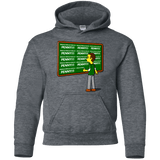 Sweatshirts Dark Heather / YS Blackboard Theory Youth Hoodie
