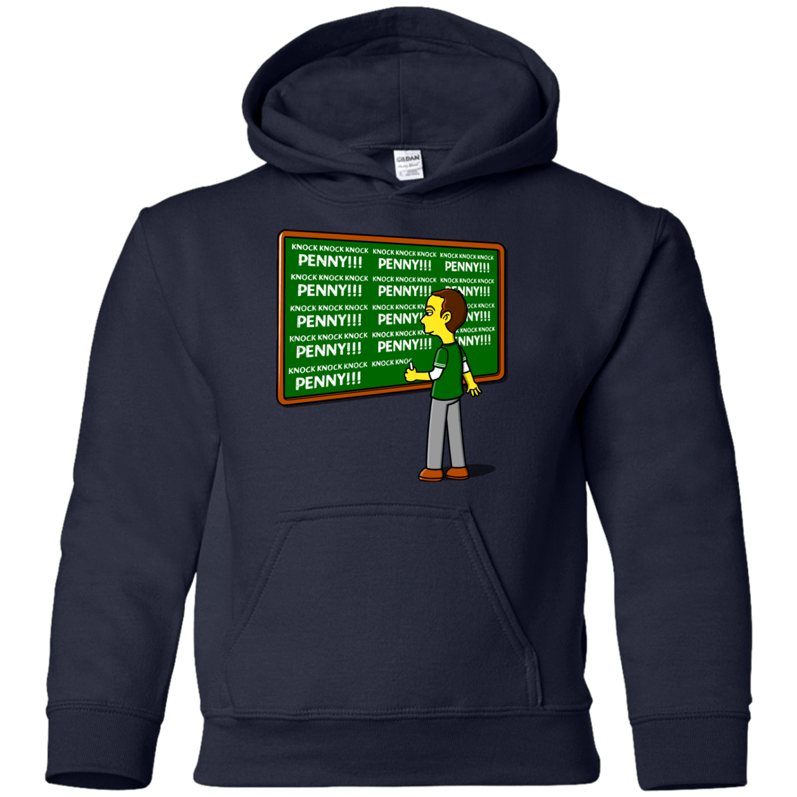 Sweatshirts Navy / YS Blackboard Theory Youth Hoodie