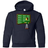 Sweatshirts Navy / YS Blackboard Theory Youth Hoodie