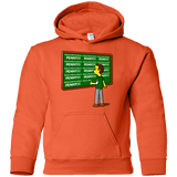 Sweatshirts Orange / YS Blackboard Theory Youth Hoodie