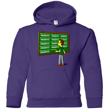Sweatshirts Purple / YS Blackboard Theory Youth Hoodie