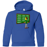 Sweatshirts Royal / YS Blackboard Theory Youth Hoodie