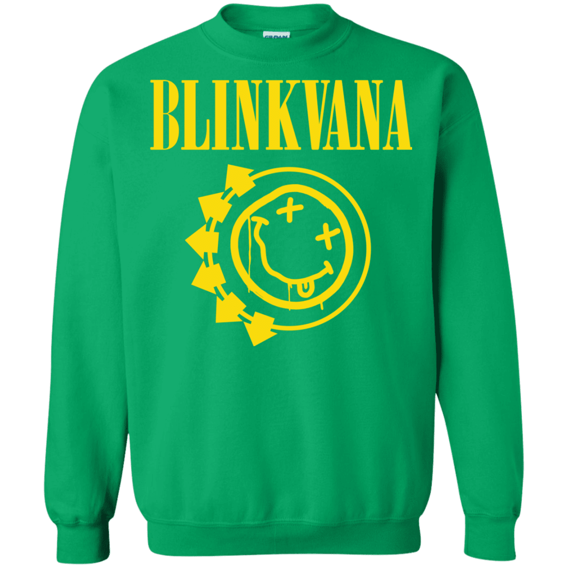 Sweatshirts Irish Green / S Blinkvana Crewneck Sweatshirt