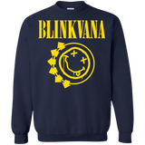 Sweatshirts Navy / S Blinkvana Crewneck Sweatshirt