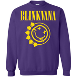 Sweatshirts Purple / S Blinkvana Crewneck Sweatshirt
