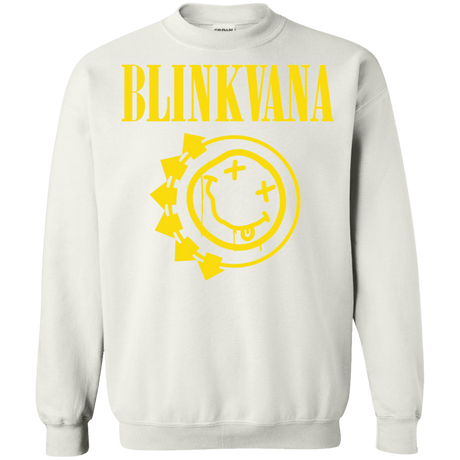 Sweatshirts White / S Blinkvana Crewneck Sweatshirt