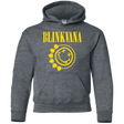 Sweatshirts Dark Heather / YS Blinkvana Youth Hoodie