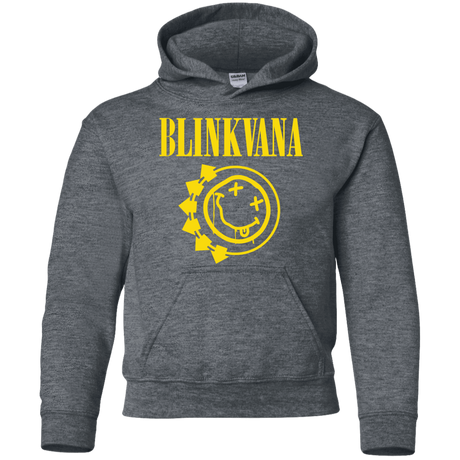 Sweatshirts Dark Heather / YS Blinkvana Youth Hoodie