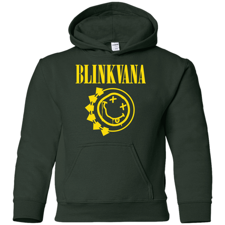 Sweatshirts Forest Green / YS Blinkvana Youth Hoodie