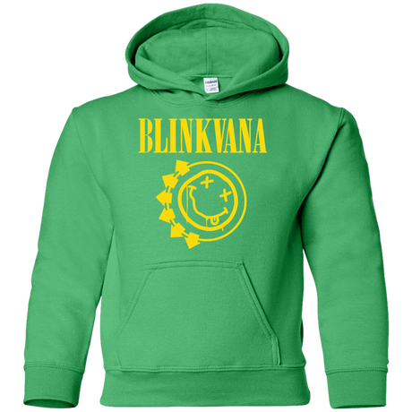 Sweatshirts Irish Green / YS Blinkvana Youth Hoodie