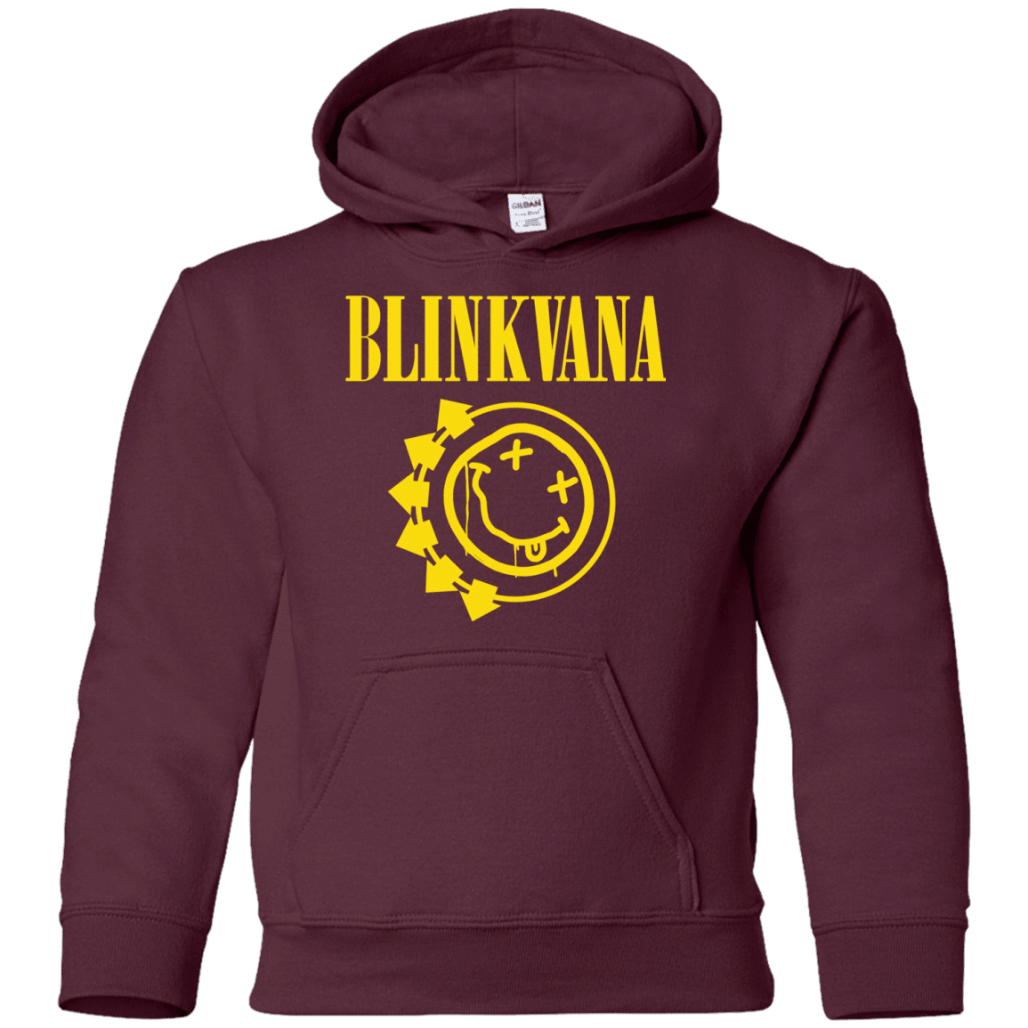 Sweatshirts Maroon / YS Blinkvana Youth Hoodie