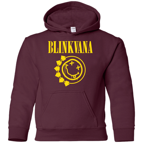 Sweatshirts Maroon / YS Blinkvana Youth Hoodie