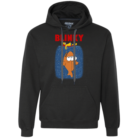 Sweatshirts Black / Small Blinky Jaws Premium Fleece Hoodie
