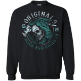 Sweatshirts Black / Small Blood and Bullets Crewneck Sweatshirt