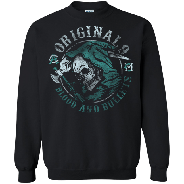 Sweatshirts Black / Small Blood and Bullets Crewneck Sweatshirt