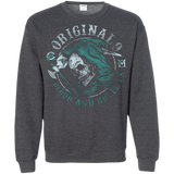 Sweatshirts Dark Heather / Small Blood and Bullets Crewneck Sweatshirt