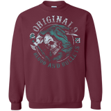 Sweatshirts Maroon / Small Blood and Bullets Crewneck Sweatshirt