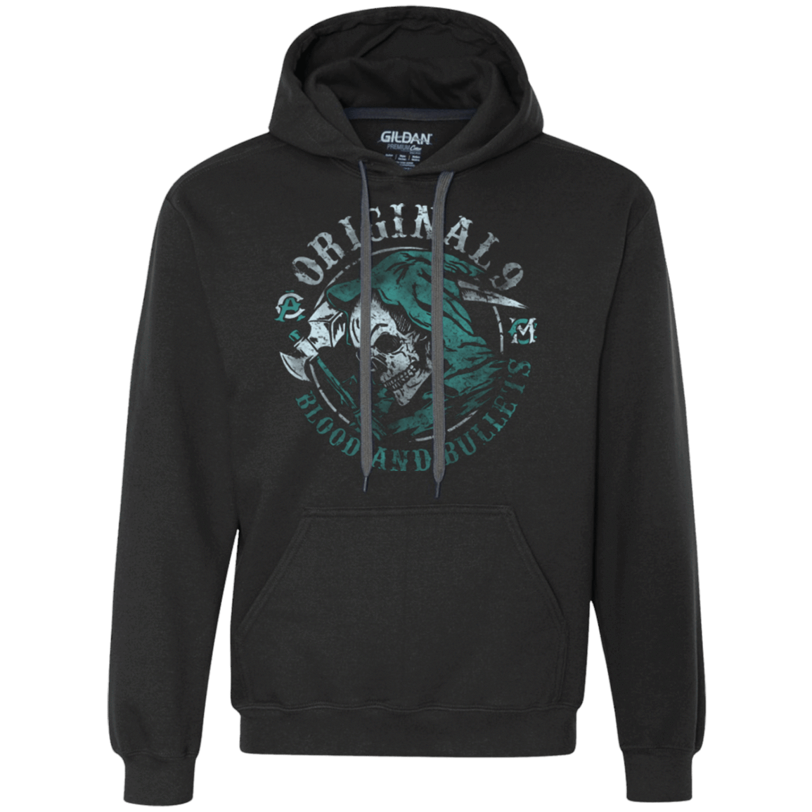 Sweatshirts Black / Small Blood and Bullets Premium Fleece Hoodie