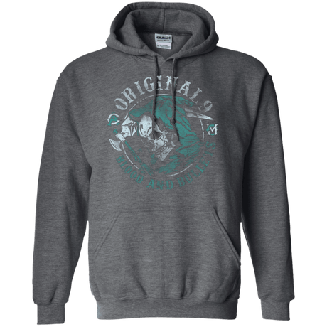 Sweatshirts Dark Heather / Small Blood and Bullets Pullover Hoodie