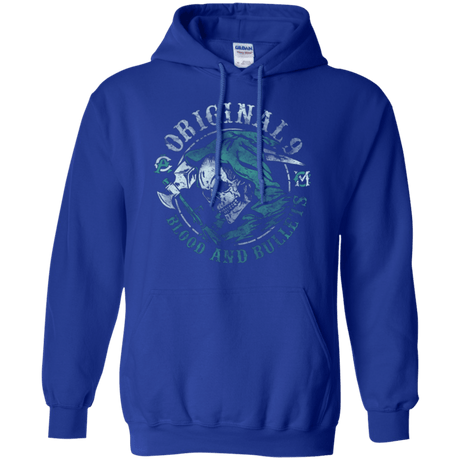Sweatshirts Royal / Small Blood and Bullets Pullover Hoodie