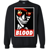 Sweatshirts Black / Small Blood Crewneck Sweatshirt