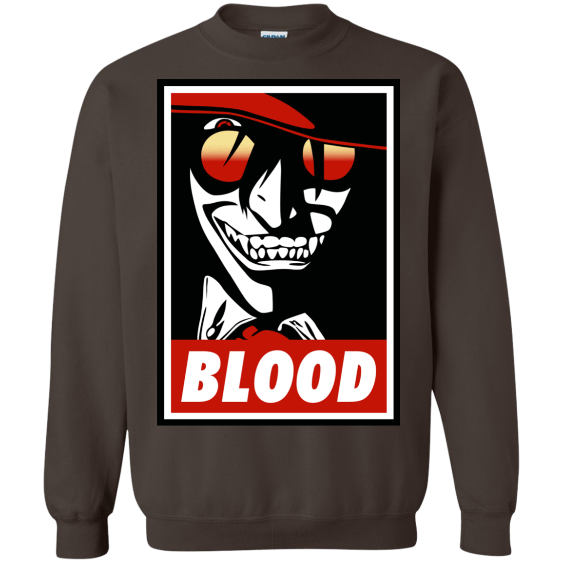 Sweatshirts Dark Chocolate / Small Blood Crewneck Sweatshirt