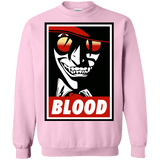 Sweatshirts Light Pink / Small Blood Crewneck Sweatshirt