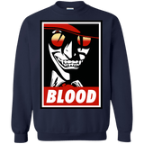 Sweatshirts Navy / Small Blood Crewneck Sweatshirt