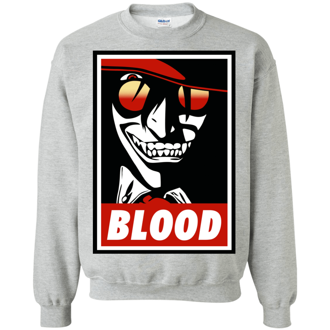 Sweatshirts Sport Grey / Small Blood Crewneck Sweatshirt