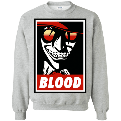 Sweatshirts Sport Grey / Small Blood Crewneck Sweatshirt