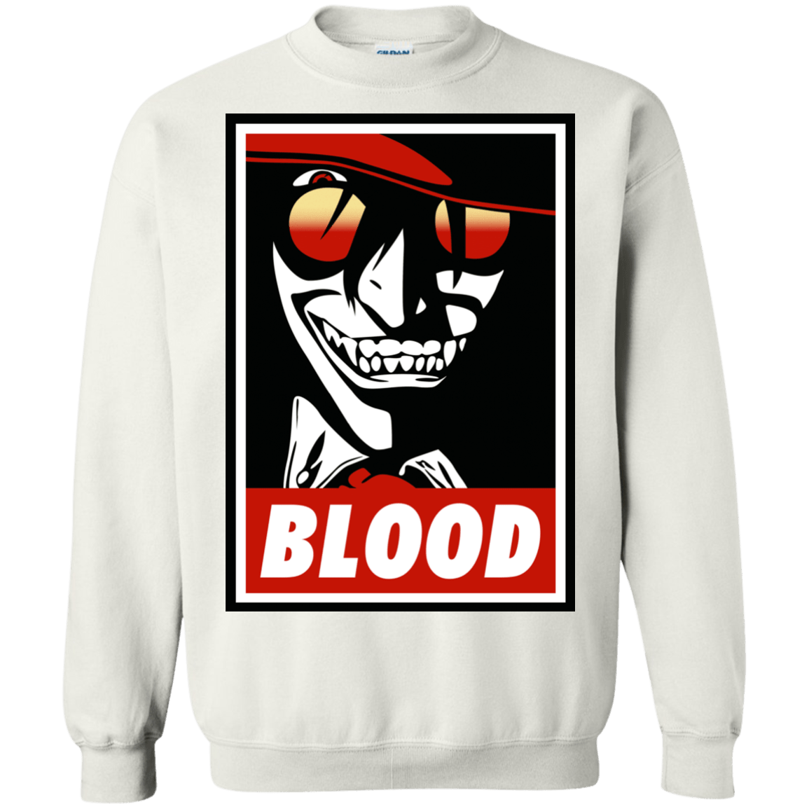 Sweatshirts White / Small Blood Crewneck Sweatshirt
