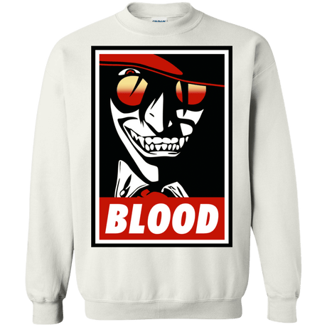 Sweatshirts White / Small Blood Crewneck Sweatshirt