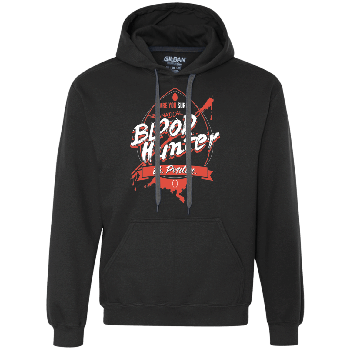 Sweatshirts Black / S Blood Hunter Premium Fleece Hoodie