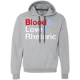 Sweatshirts Sport Grey / Small Blood Love Rhetoric Premium Fleece Hoodie