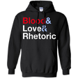 Sweatshirts Black / Small Blood Love Rhetoric Pullover Hoodie