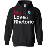 Sweatshirts Black / Small Blood Love Rhetoric Pullover Hoodie