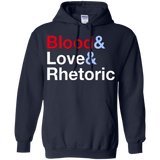 Sweatshirts Navy / Small Blood Love Rhetoric Pullover Hoodie