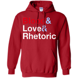 Sweatshirts Red / Small Blood Love Rhetoric Pullover Hoodie