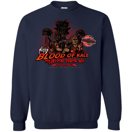 Sweatshirts Navy / S Blood Of Kali Crewneck Sweatshirt