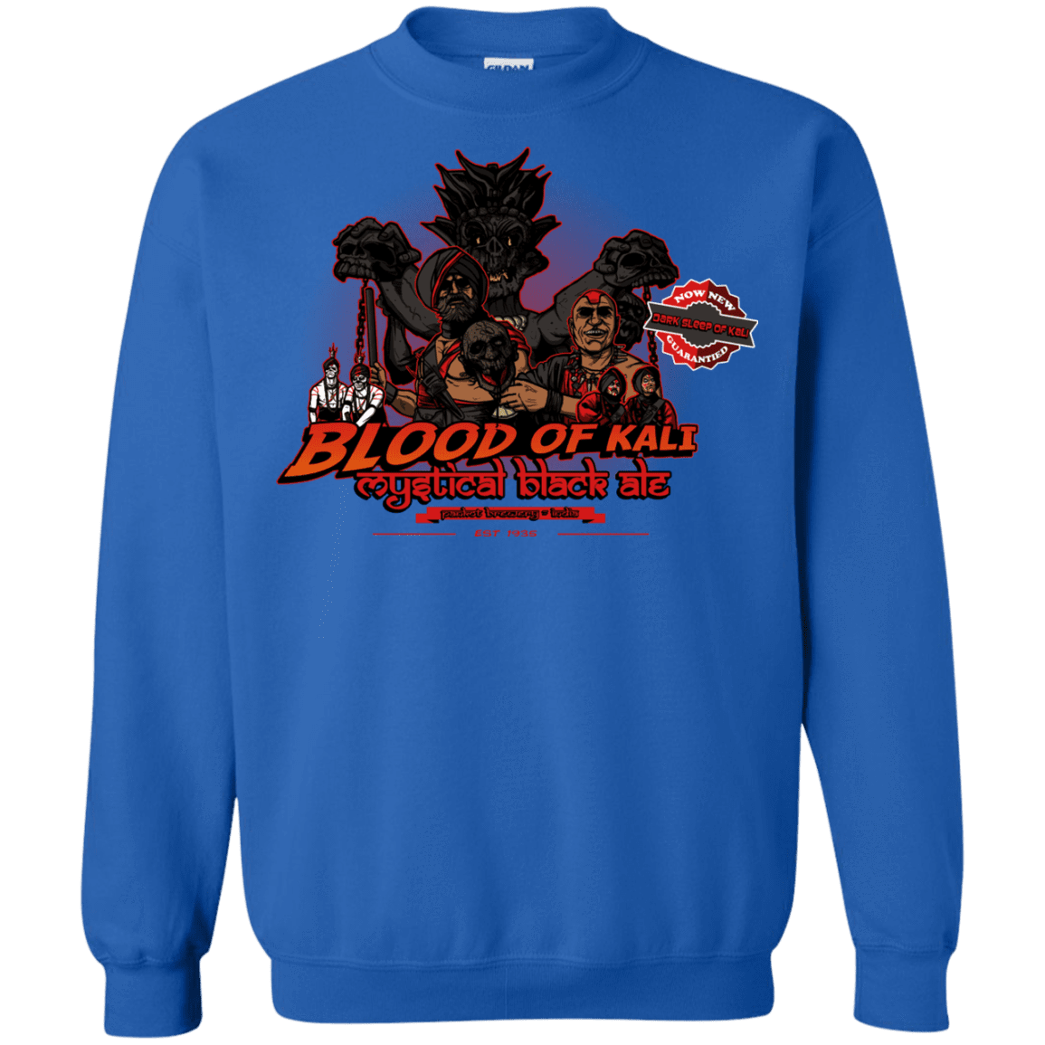 Sweatshirts Royal / S Blood Of Kali Crewneck Sweatshirt