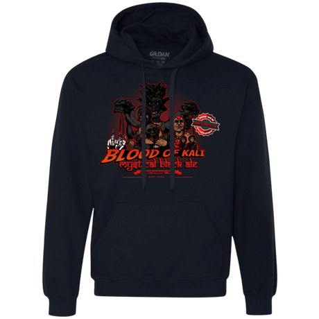Sweatshirts Navy / S Blood Of Kali Premium Fleece Hoodie