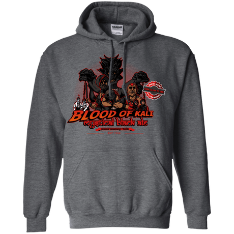 Sweatshirts Dark Heather / S Blood Of Kali Pullover Hoodie