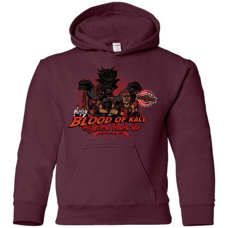 Sweatshirts Maroon / YS Blood Of Kali Youth Hoodie