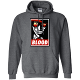 Sweatshirts Dark Heather / Small Blood Pullover Hoodie